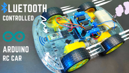 Bluetooth RC Car Based on Arduino UNO Kit