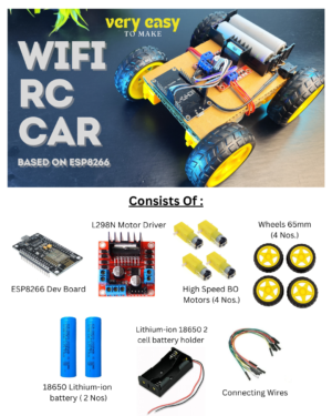 WiFi RC Car Components Updated