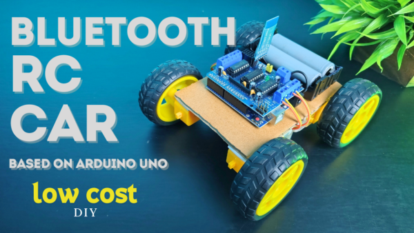 Bluetooth RC Car Based on Arduino UNO Kit ( Cardboard Base )