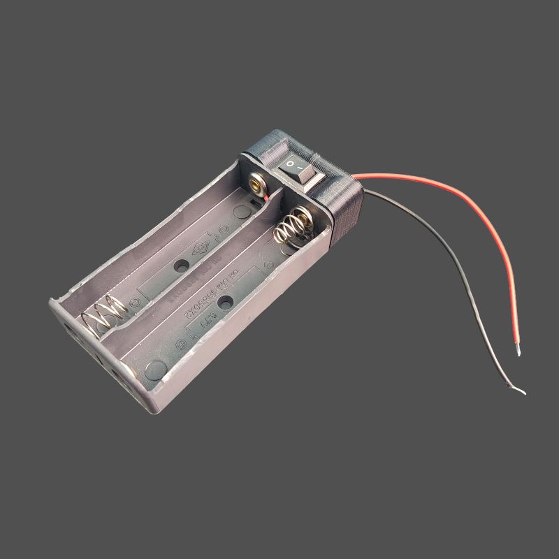 2s battery holder with switch